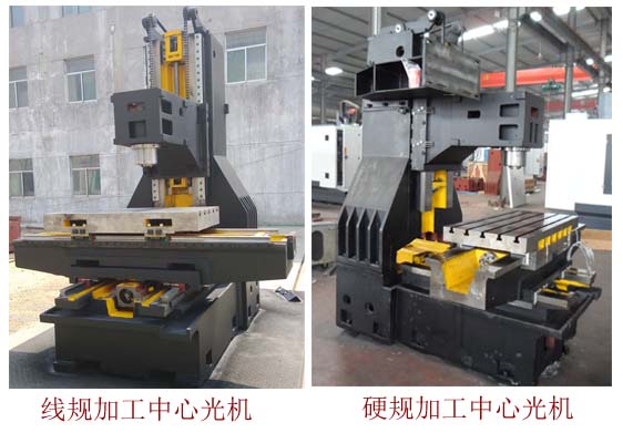 山東海特立式加工中心光機(jī)圖